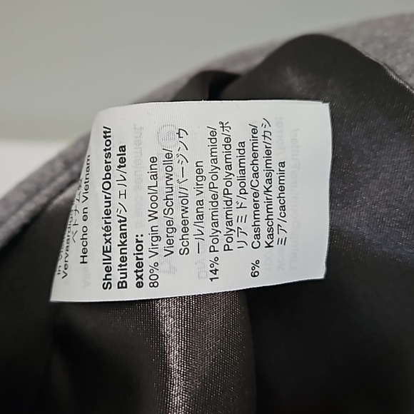 J crew wool and cashmere top coat - Picture 8 of 10